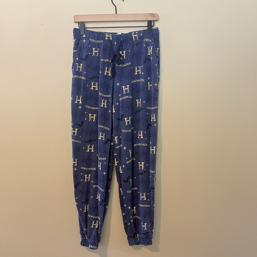 womens pajamas set Harry Potter S Wizard World Magic Long Sleeve Pants 2 Piece - Picture 7 of 10